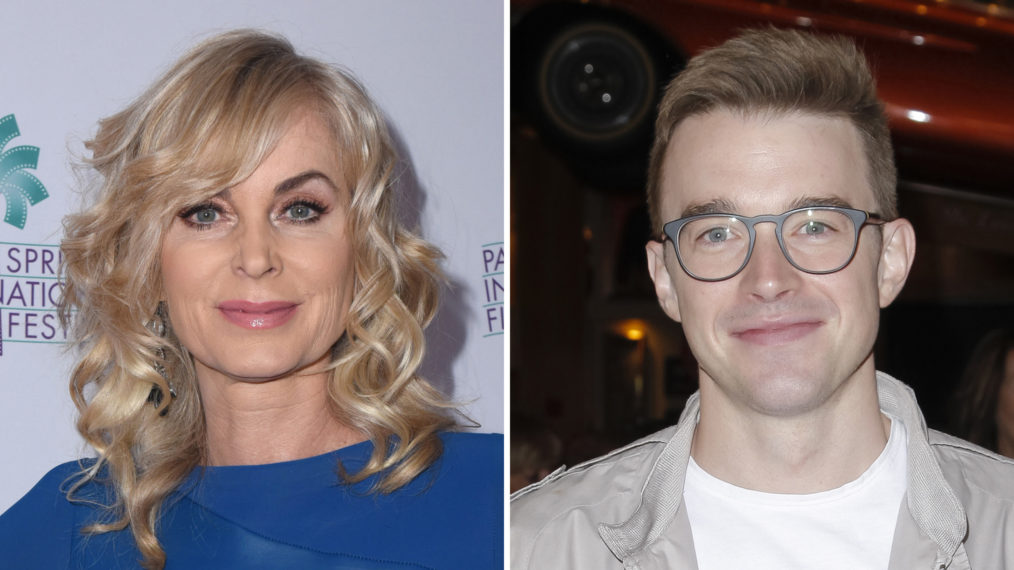 Eileen Davidson and Chandler Massey