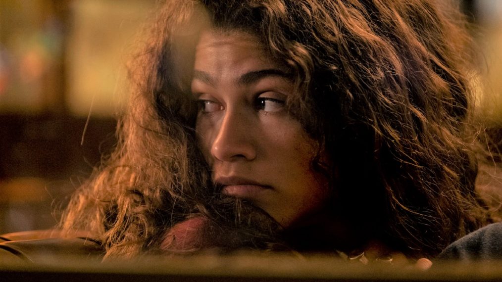 Zendaya as Rue in Euphoria