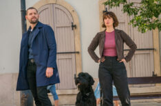 Luke Kleintank as Forrester, Tank, Heida Reed as Kellett in FBI International