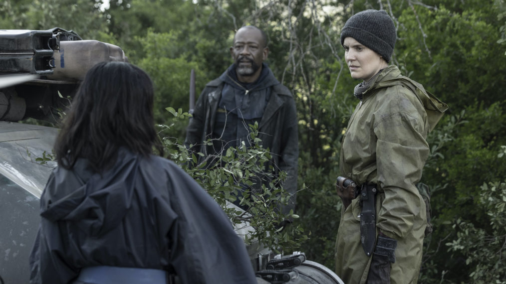 Fear The Walking Dead Season 7 episode 6, Lennie James as Morgan Jones, Maggie Grace as Althea, Karen David as Grace