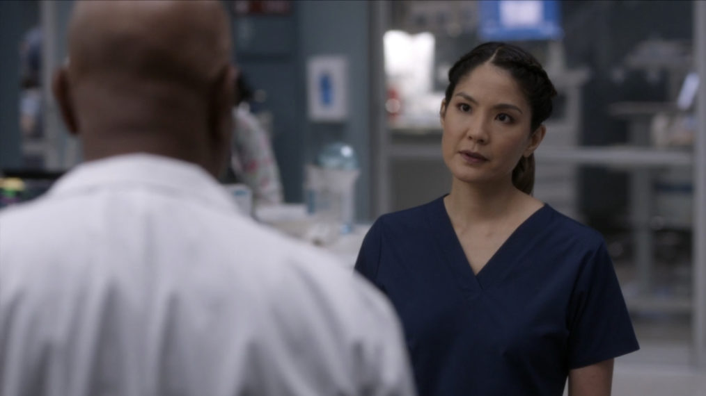 Lynn Chen as Michelle Lin in Grey's Anatomy