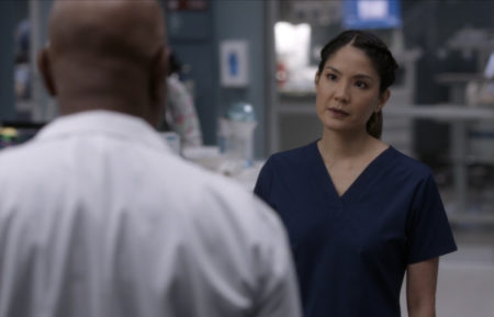 Lynn Chen as Michelle Lin in Grey's Anatomy