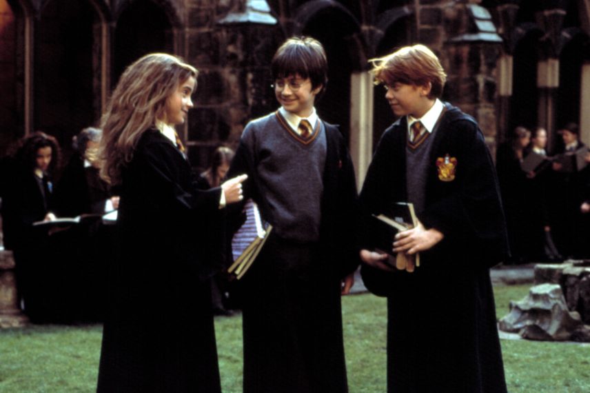 Harry Potter and the Chamber of Secrets Emma Watson, Daniel Radcliffe, Rupert Grint