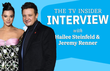 Hawkeye stars Hailee Steinfeld and Jeremy Renner
