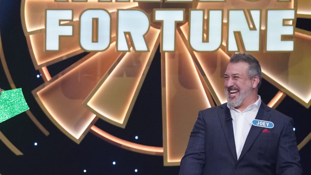 Joey Fatone on Wheel of Fortune