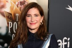 Kathryn Hahn attends the official screening of Netflix's 'The Power Of The Dog'