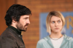 Eoin Macken as Gavin Harris, Zyra Gorecki as Izzy Harris in La Brea