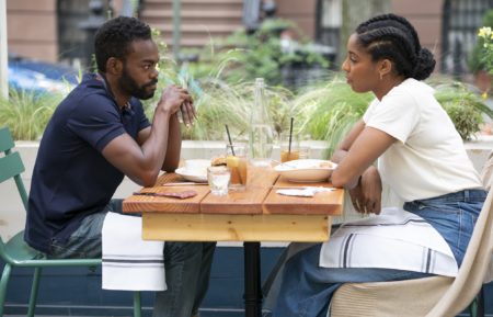 Love Life Season 2 William Jackson Harper and Jessica Williams