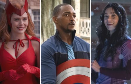 Marvel TV Series Disney+ WandaVision, The Falcon and the Winter Solider, and Hakweye