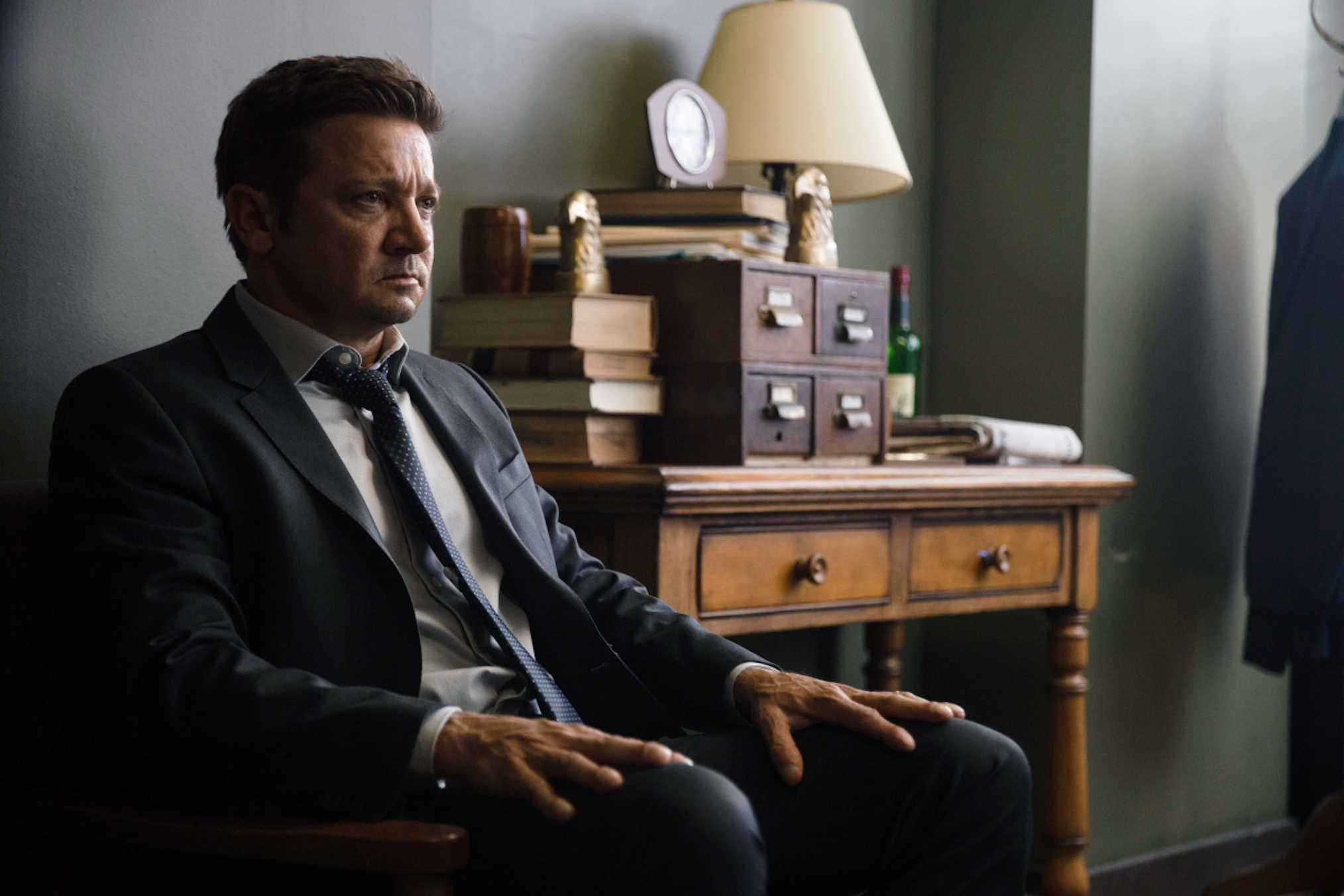 Jeremy Renner as Mike in Mayor of Kingstown