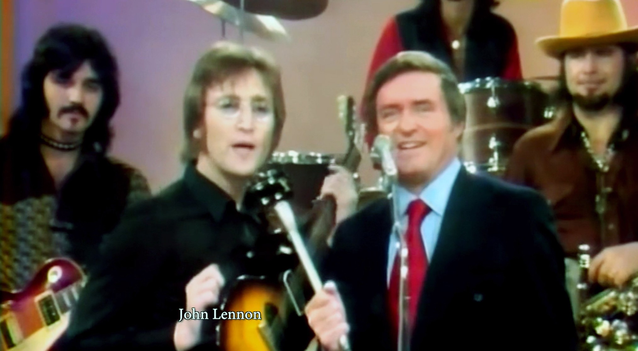 John Lennon and Mike Douglas on The Mike Douglas Show