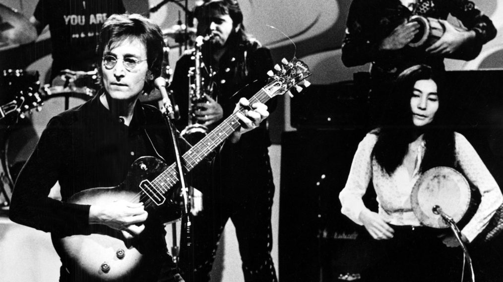 John Lennon and Yoko Ono on The Mike Douglas Show