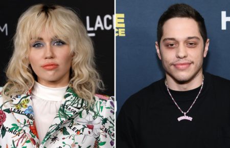 Miley Cyrus and Pete Davidson