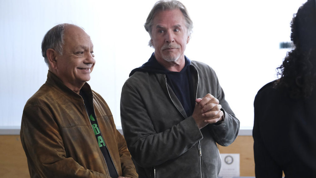 Cheech Marin as Joe Dominguez, Don Johnson as Nash Bridges