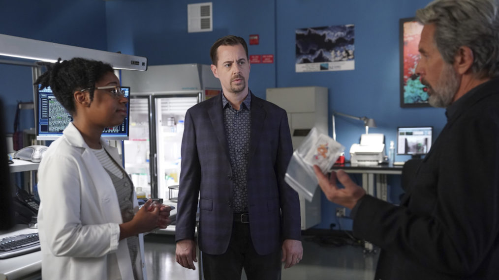 Diona Reasonover, Sean Murray, Gary Cole in NCIS