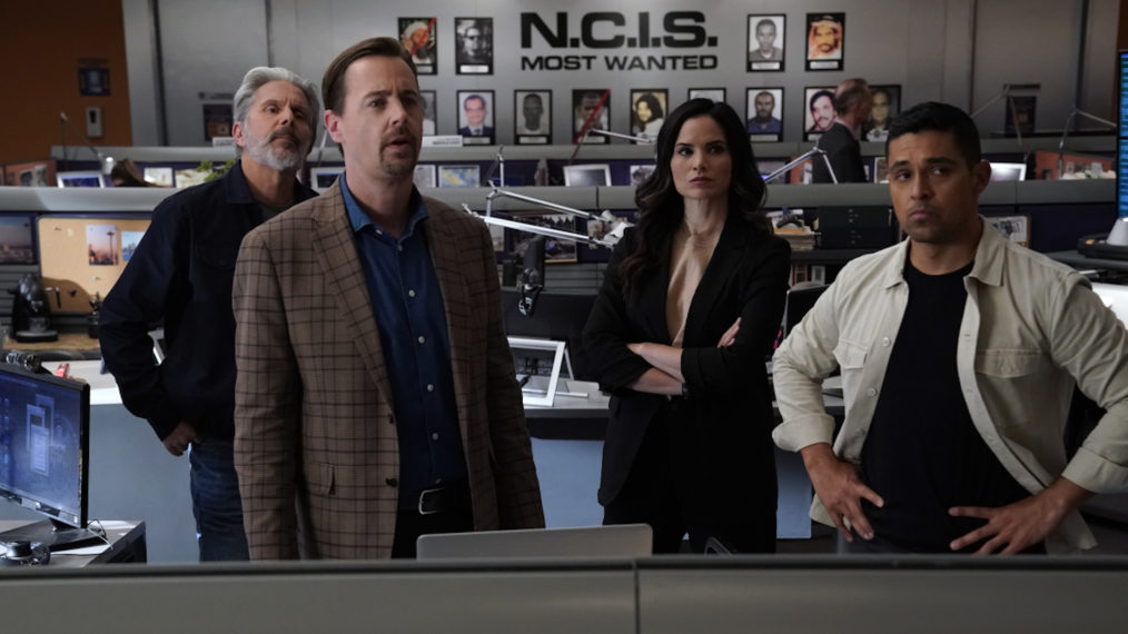 Gary Cole, Sean Murray, Katrina Law, Wilmer Valderrama in NCIS