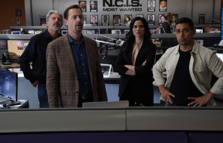 Gary Cole, Sean Murray, Katrina Law, Wilmer Valderrama in NCIS