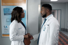 Jocko Sims Breaks Down Reynolds' Reaction to Lyn's News on 'New Amsterdam'