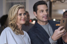 Alison Sweeney and Brennan Elliott in Open By Christmas