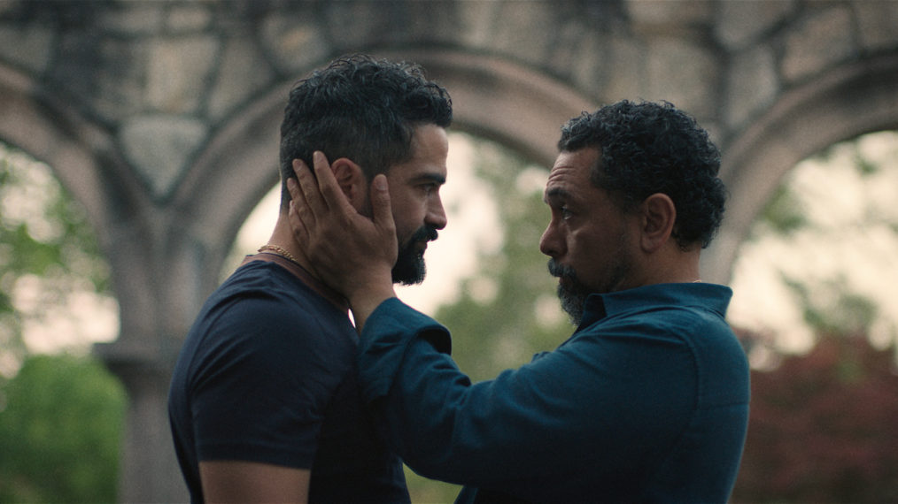 Ozark - Alfonso Herrera as Javi and Felix Solis as Omar Navarro in Ozark