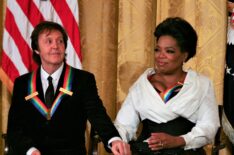 Paul McCartney and Oprah Winfrey