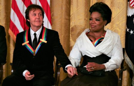 Paul McCartney and Oprah Winfrey