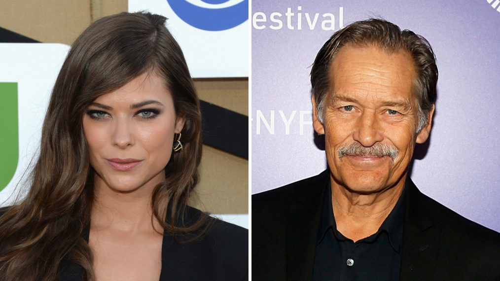 Peyton List and James Remar