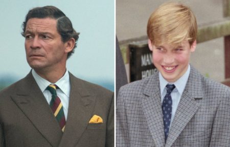 The Crown Dominic West as Prince Charles and Prince William