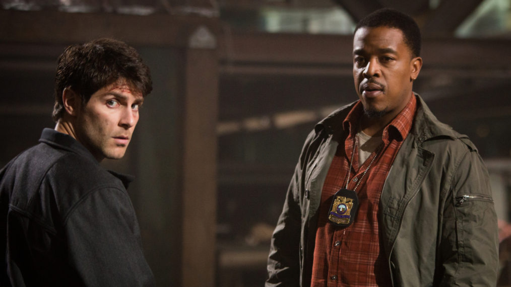 David Giuntoli and Russell Hornsby in Grimm Season 2