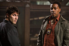 David Giuntoli and Russell Hornsby in Grimm Season 2