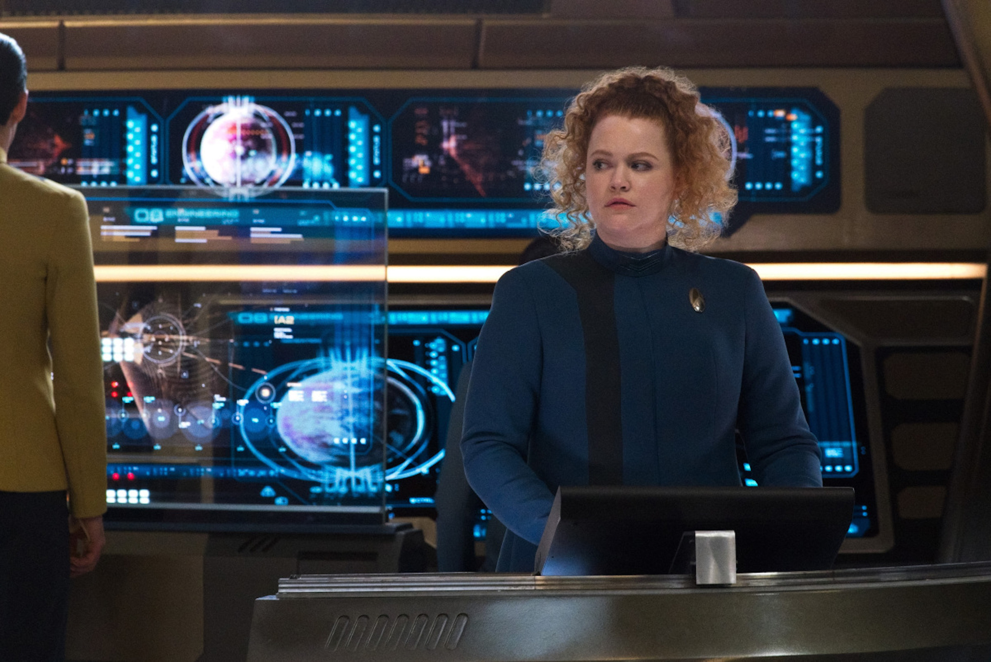 Mary Wiseman as Tilly in Star Trek Discovery