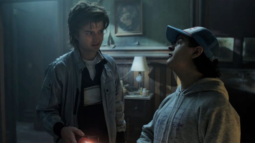 Stranger Things - Season 4 - Joe Keery and Gaten Matarazzo