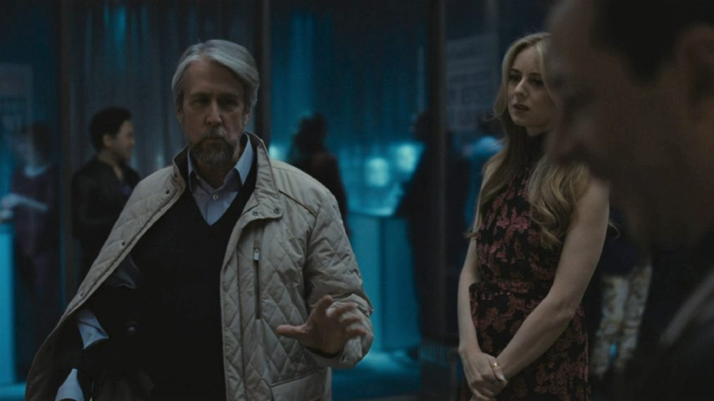 Succession Season 3 Alan Ruck and Justine Lupe