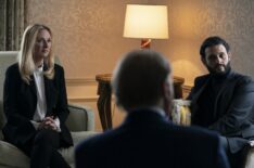 Succession Season 3 - Hope Davis and Arian Moayed