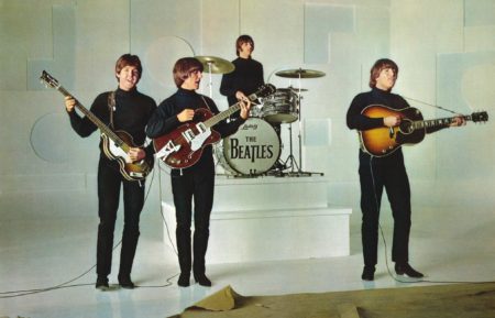 Paul McCartney, George Harrison, Ringo Starr, John Lennon of The Beatles