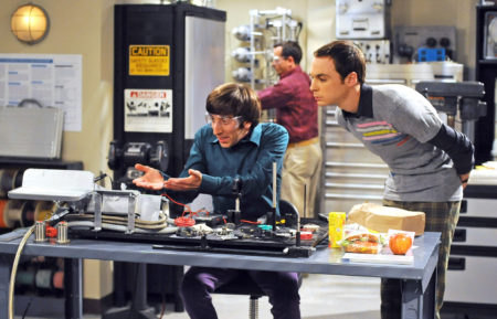 Simon Helberg and Jim Parsons in The Big Bang Theory