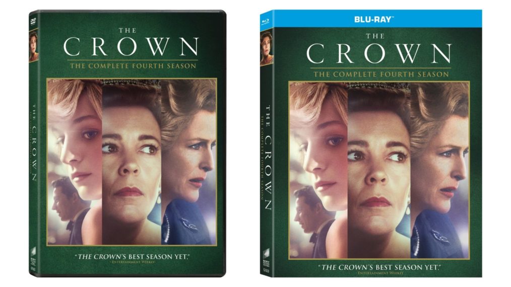 The Crown Season 4 DVD and Blu-Ray 