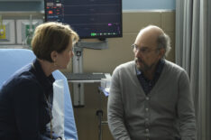 Ann Cusack as Ilana, Richard Schiff as Glassman in The Good Doctor