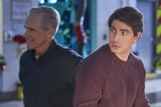 Gregory Harrison and Brandon Routh in The Nine Kittens of Christmas