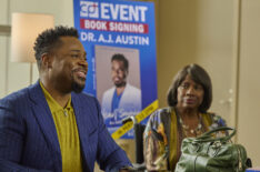 Malcolm-Jamal Warner as AJ, Summer Selby as Carol in The Resident