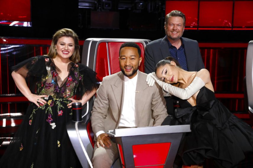 The Voice Season 21 coaches Kelly John Ariana and Blake 