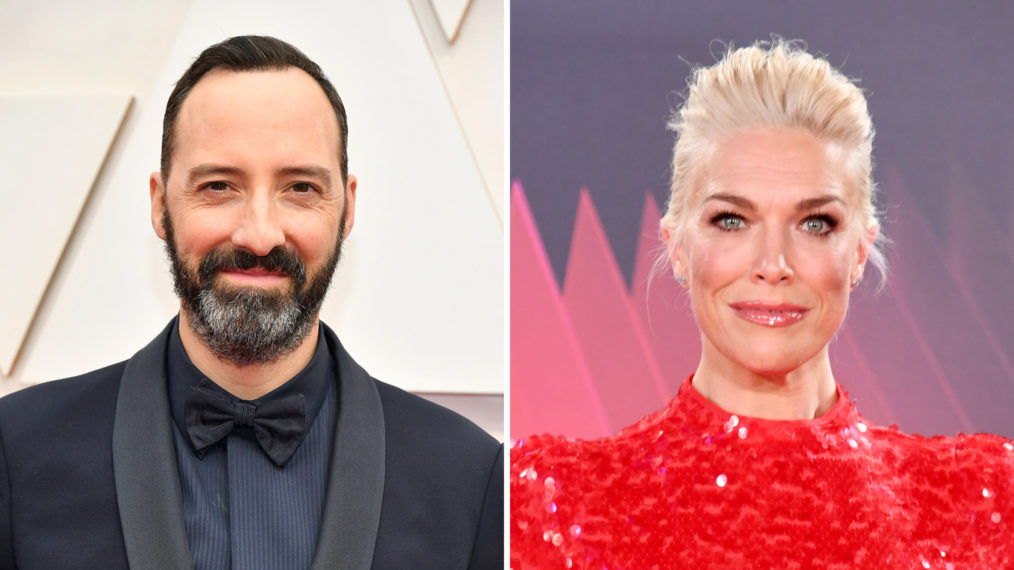 Tony Hale and Hannah Waddingham