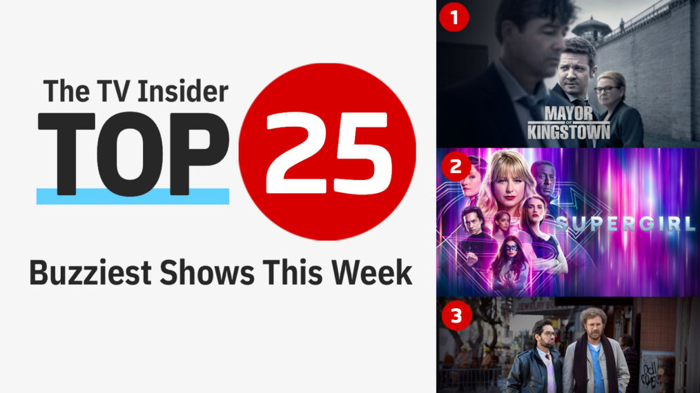 #TV Insider’s Top 25 of the Week (November 8-14): ‘Mayor of Kingstown,’ ‘Supergirl’ Farewell & More