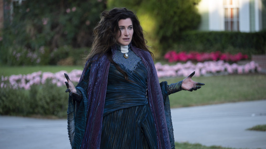 Kathryn Hahn as Agatha Harkness in WandaVision