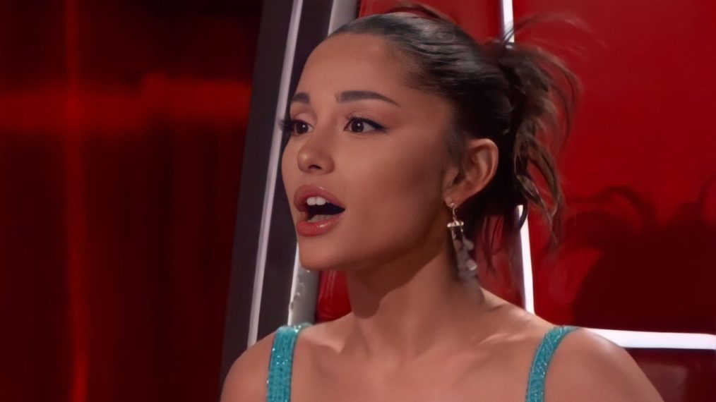 Ariana Grande as a Judge on The Voice
