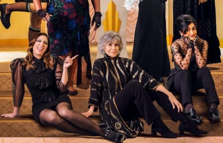 'Yearly Departed,' 2021 Cast, Yvonne Orji, Jane Fonda, Chelse Peretti, Meg Stalter, Aparna Nancherla, X Mayo, Alessia Cara