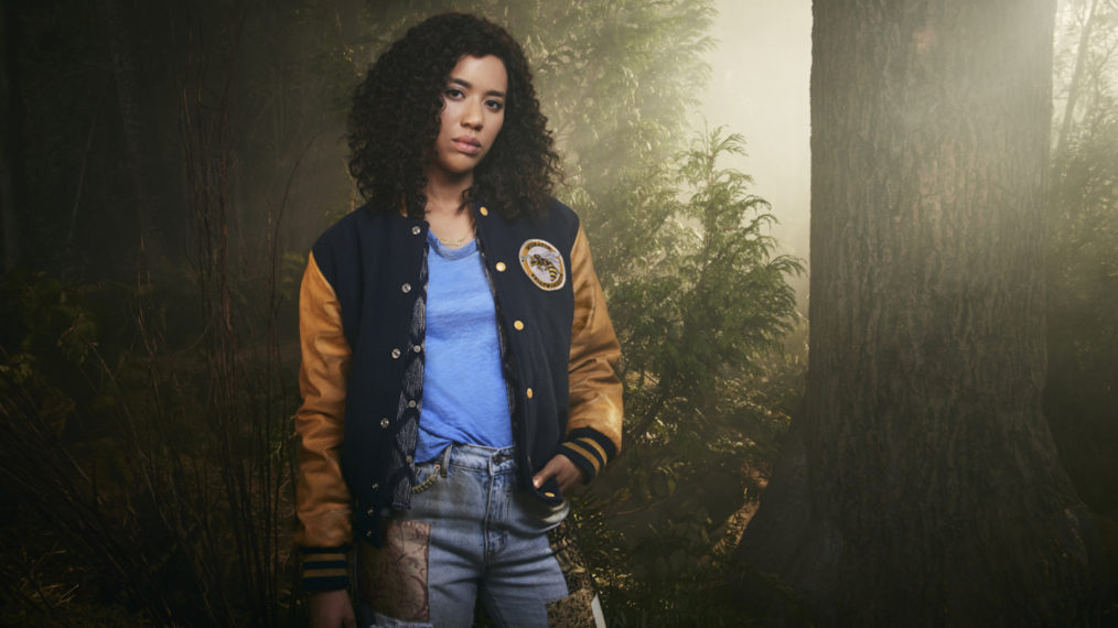 Jasmin Savoy Brown as Teen Taissa in Yellowjackets