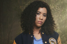 Jasmin Savoy Brown as Teen Taissa in Yellowjackets