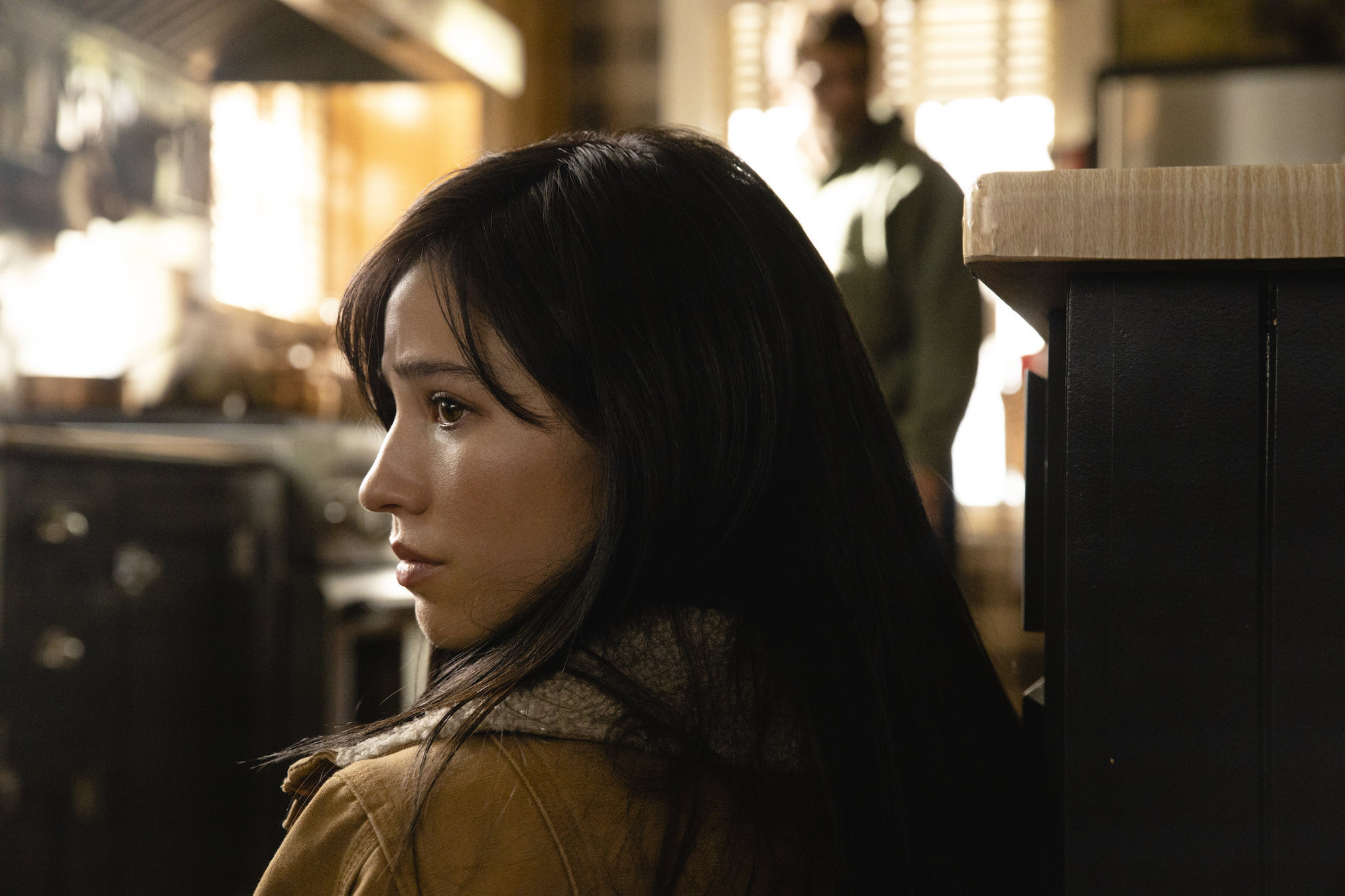 Kelsey Asbille as Monica in Yellowstone