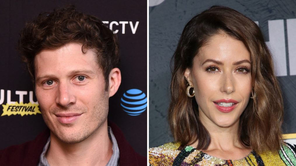 Zach Gilford and Amanda Crew